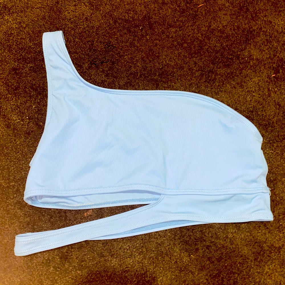 Blue Shein Swim Suit Top